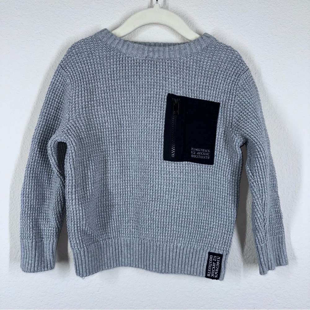 H&M Textured Waffle Knit Sweater 3T-4T EUC